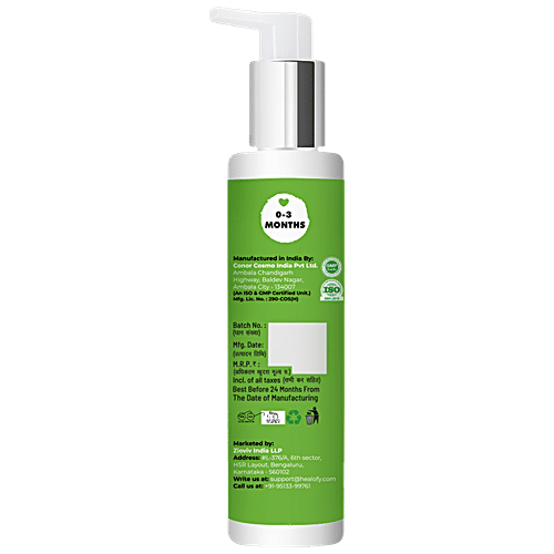 Healofy Naturals  Baby Massage Oil - Safe, No Parabens, For Sensitive Skin, 0-3 Months, 200 ml  