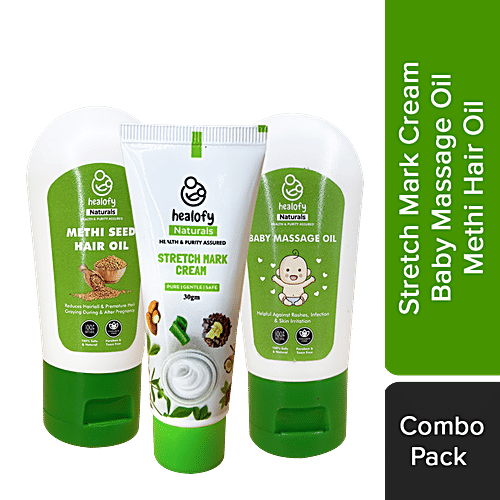 Buy Healofy Naturals Mother Baby Care Combo Stretch Marks Cream