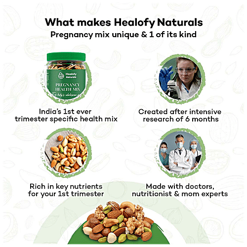 Buy Healofy Naturals Pregnancy Health Mix Rich In Protein & Calcium