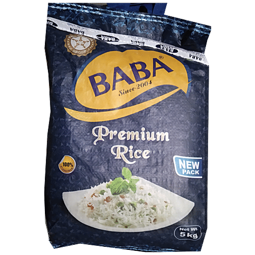 Baba Premium Rice - Parmal Sella, 5 kg