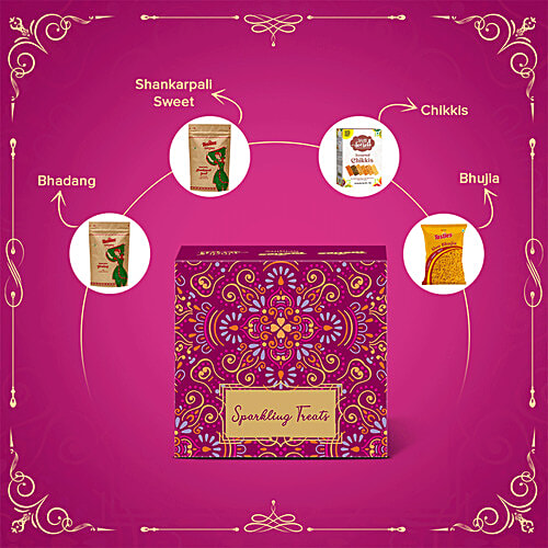 Buy Bigbasket Gift Box Assorted Pack Sparkling Treats Online at Best