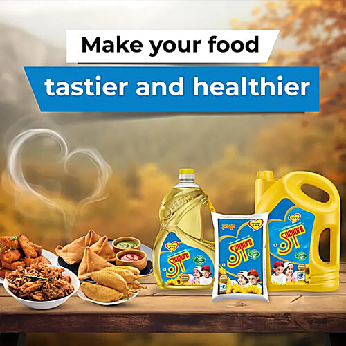 Sunpure Refined Sunflower Oil, 2 L PET Bottle