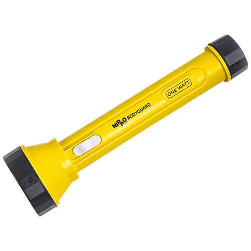 Buy Nippo Bodyguard LED Torch Polycarbonate, Long Lasting Online at