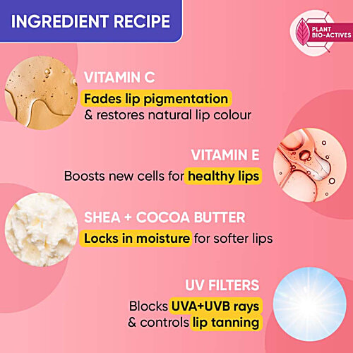 Dot & Key Gloss Boss Lip Balm With Vitamin C, E - SPF 30, Cherry Pop, For Smooth Texture, 12 g  