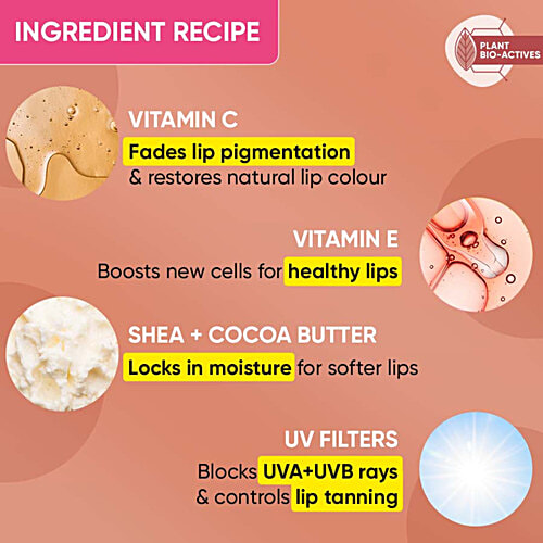 Dot & Key Gloss Boss Lip Balm With Vitamin C, E - SPF 30, Cocoa Mint, For Smooth Texture, 12 g  