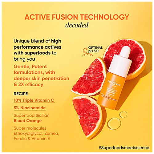 Buy Dot & Key 10 Vitamin C + E Super Bright Face Serum Blood Orange