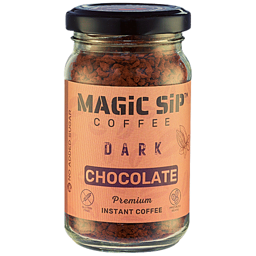 Buy MAGICSIP COFFEE Dark Chocolate Premium Instant Coffee No Added Sugar Online at Best Price