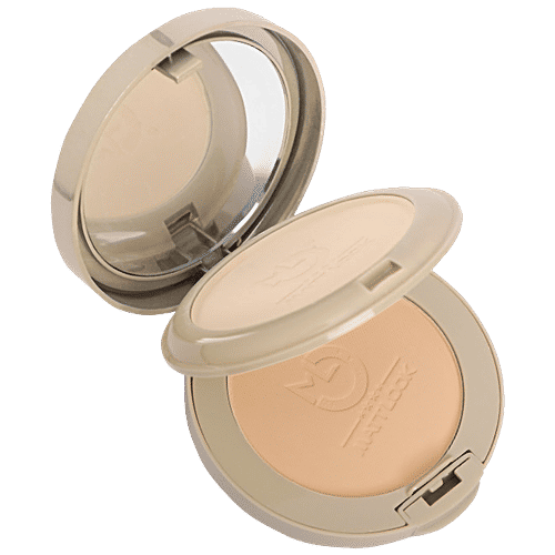 Mattlook Splendid Makeup 2 Way Cake Compact - High Coverage, Water Resistant, 20 g 02 White Ivory 