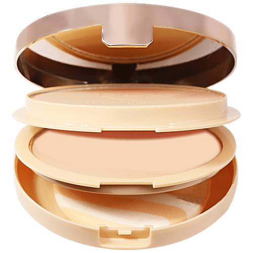 Mattlook HD Pro High Definition Skin Fixing Powder - SPF-15, Oil Control, High Coverage, 20 g 03 Natural Coral 