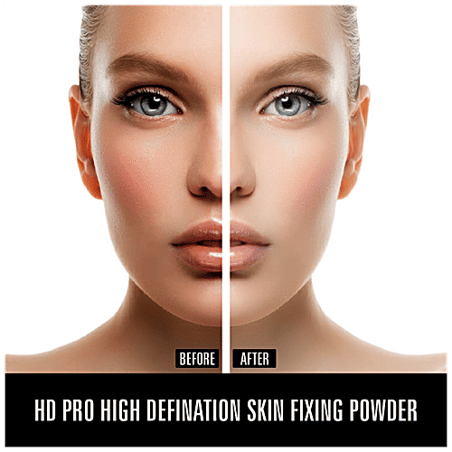 Mattlook HD Pro High Definition Skin Fixing Powder - SPF-15, Oil Control, High Coverage, 20 g 03 Natural Coral 