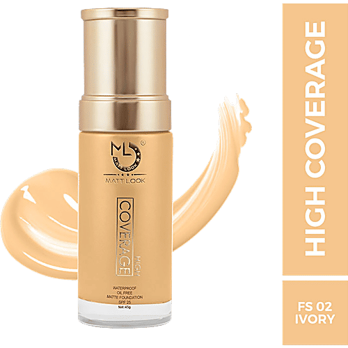 Buy Mattlook High Coverage Waterproof OilFree Matte Foundation SPF