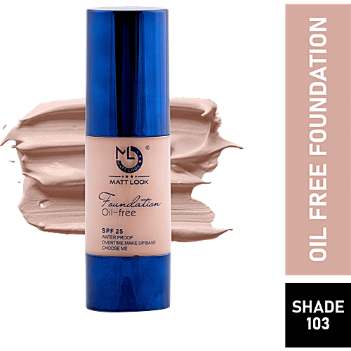 Buy Mattlook OilFree Foundation SPF25, Waterproof, Overtime Makeup