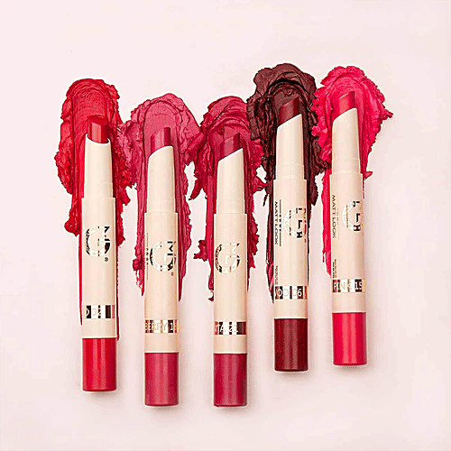 Mattlook Velvet Smooth Non-Transfer Lipstick - Long-Lasting & Water Proof, 2 g 07 Vampire 