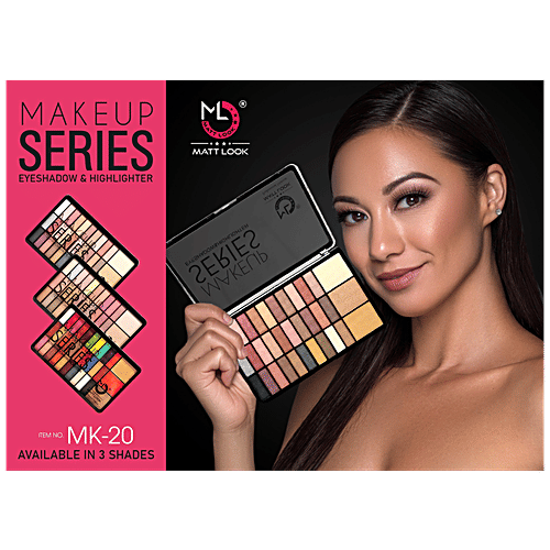 Buy Mattlook Makeup Series Eyeshadow & Highlighter Lightweight, Smooth Application Online at