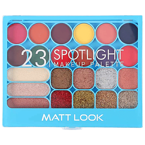 Buy Mattlook Miami Blue 23 Spotlight Makeup Palette Highly Pigmented
