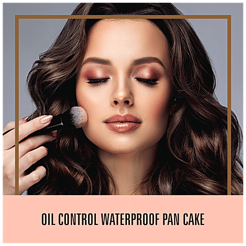 Mattlook Oil-Control Waterproof Pan Cake - Lightweight, Sun Protection, Easy To Blend, 15 g 04 Sun Power 