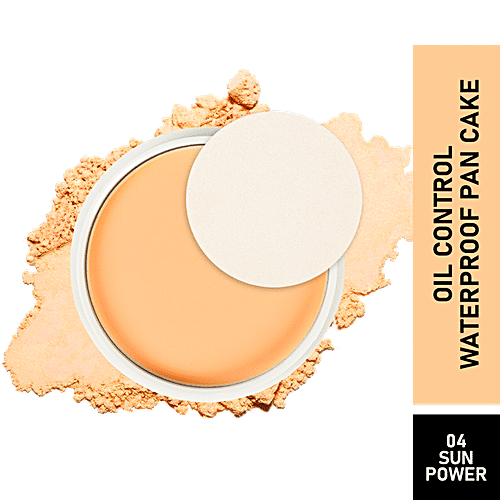 Mattlook Oil-Control Waterproof Pan Cake - Lightweight, Sun Protection, Easy To Blend, 15 g 04 Sun Power 
