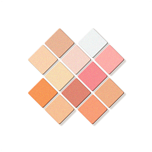 Mattlook Metallic 12 Color Eyeshadow Palette - Long-Lasting, High Pigmentation, Multicolour, 20 g 03 