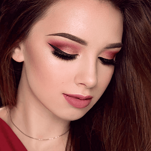 Mattlook Hollywood Sunset 45 Color Eyeshadow Palette - Highly Pigmented, 65 g Multicolour 01 