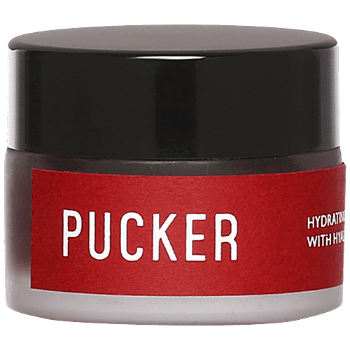ENN Pucker - Hydrating Lip Mask, With Hyaluronic Acid, Rejuvenate Parched & Dehydrated Lips, 15 g