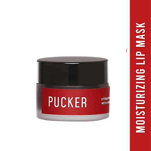 ENN Pucker - Hydrating Lip Mask, With Hyaluronic Acid, Rejuvenate Parched & Dehydrated Lips, 15 g