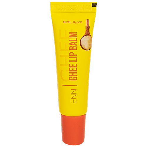 Buy ENN Ghee Lip Balm With Honey & Vitamin E, 24 Hours Hydration, For