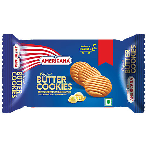 Buy Americana Butter Cookies Original, Perfect Snack Online at Best