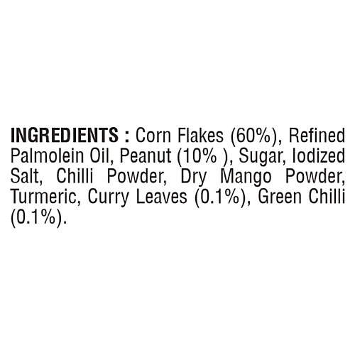 Buy JABSONS Gujarati Namkeen Cornflakes Chivda, Blend Of Indian Spices, Crunchy & Spicy Online