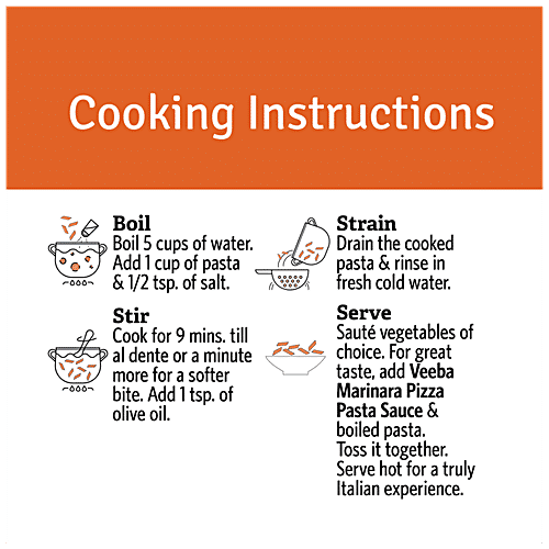 Earthmade Organic Penne Pasta - Rich In Protein, 500 g Pouch 