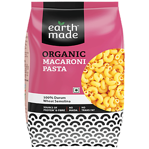 Buy EARTHMADE Organic Macaroni Pasta Rich In Protein Online at Best