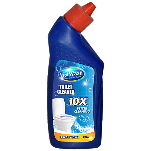 Buy Hot Wash Extra Power Toilet Cleaner 10X Better Cleaning Online at