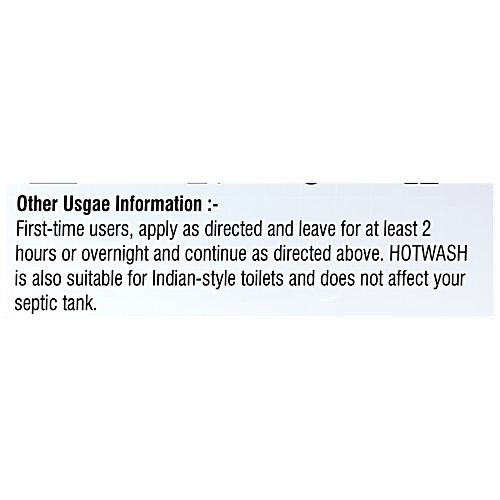 Hot Wash Extra Power Toilet Cleaner - 10X Better Cleaning, 1 L (Buy 1 Get 1 Free)