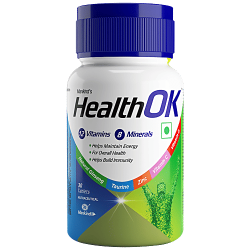 Buy Mankind Health Ok Multivitamin, Multimineral & Amino Acids