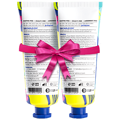 Plum BodyLovin' Hand Cream - Hawaiian Rumba, Super Moisturizing, Lightweight, 50 g (Buy 1 Get 1 Free) 