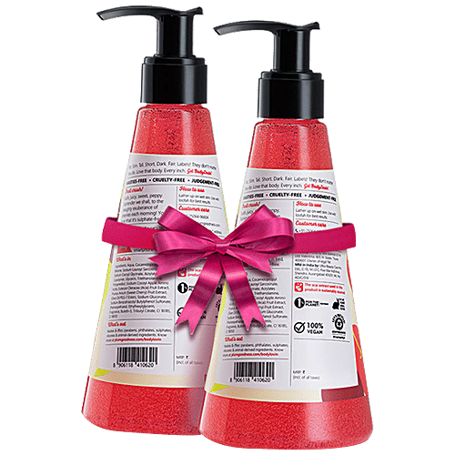 Plum Plum BodyLovin’   Drivin Me  Cherry Shower Gel | B1G1, 240 ml (Buy 1 Get 1 Free) 