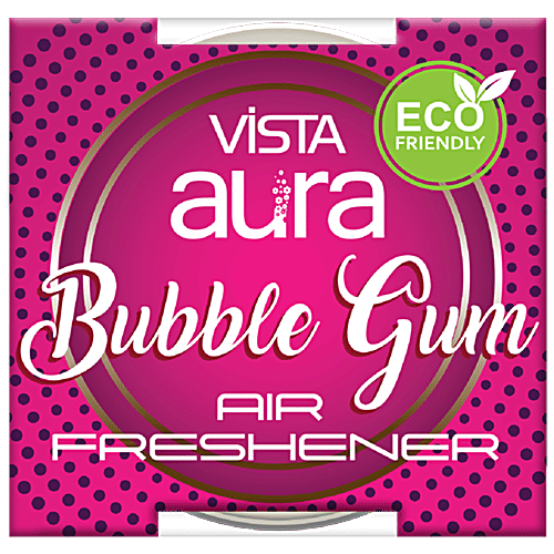 Vista Aura Air Freshener Gel - Bubble Gum, 50 g