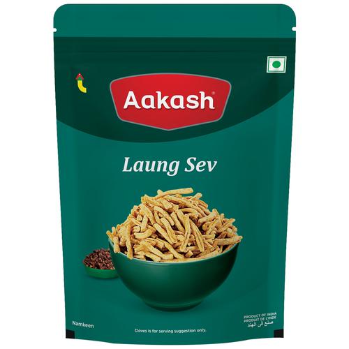Aakash Namkeen - Laung Sev, Authentic Taste & Flavour, Crunchy, 900 g  