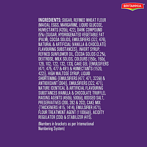 Britannia Cake Roll Yo ! - Swiss Roll, Triple Choco, Fluffy, Spongy, Delightful Taste, 405 g  