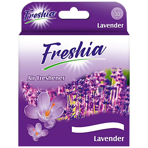 Buy Freshia Air Freshener Cake Lavender, LongLasting Online at Best