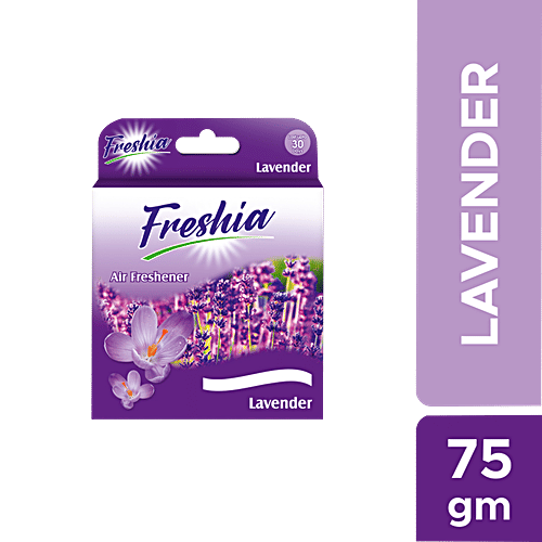 Buy Freshia Air Freshener Cake Lavender, LongLasting Online at Best