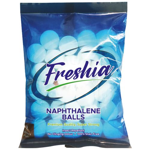 Freshia Original Naphthalene Balls, 200 g  Premium Quality
 Super Strong Insect Repellant
  Stain Free