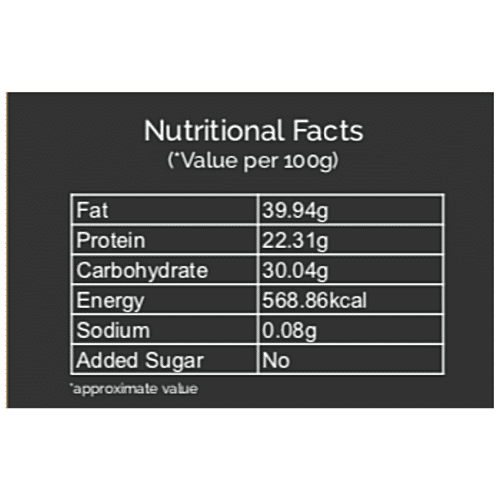 Omay Foods Flax Seeds - Roasted, Rich In Nutrients, Good For Heart Health, Oil-Free Snack, 160 g  