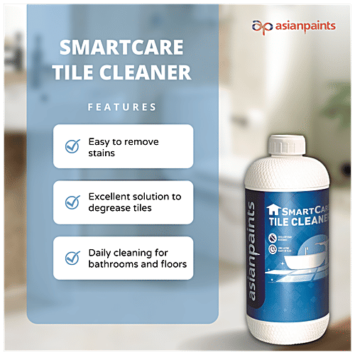 Asian Paints Smartcare Tile Cleaner - Easy Stain Removal, For Daily Cleaning, 1 L  