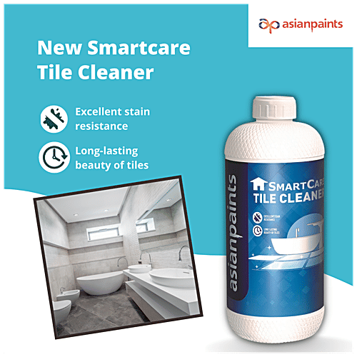 Asian Paints Smartcare Tile Cleaner - Easy Stain Removal, For Daily Cleaning, 1 L  