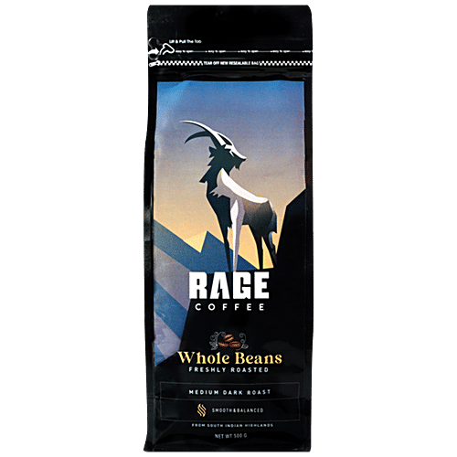 Buy Rage Coffee Whole Beans Freshly Roasted, Smooth & Balanced Online