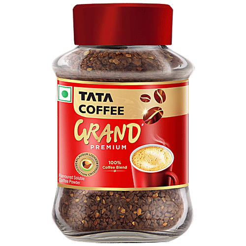 Buy Tata Coffee Grand Premium Instant Coffee 100 Coffee Blend Online