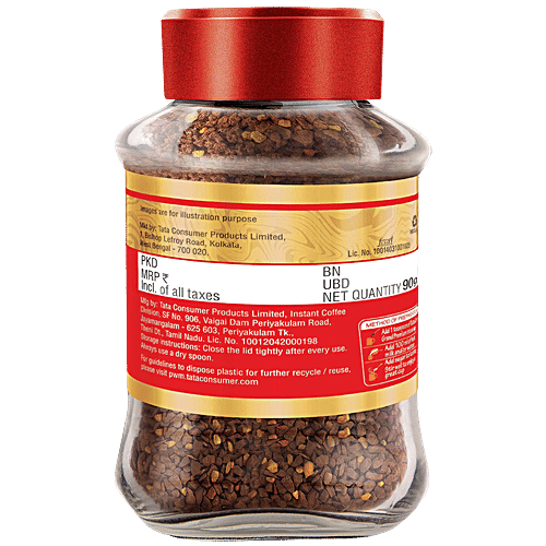 Tata Coffee Premium Instant Coffee - Coffee Blend, 90 g Jar 