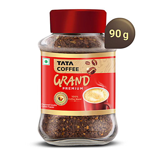 Buy Tata Coffee Grand Premium Instant Coffee 100 Coffee Blend Online