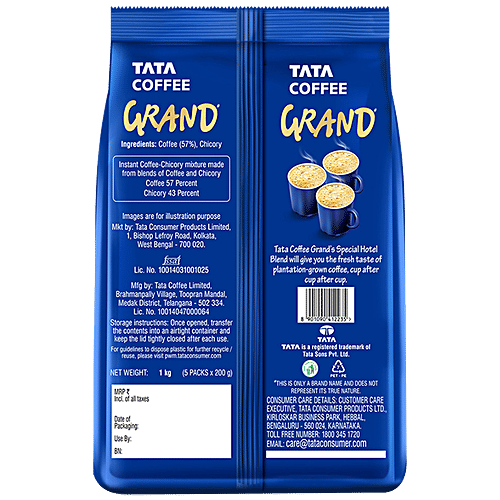 Buy Tata Coffee Grand Classic Instant Coffee Strong Taste & Rich