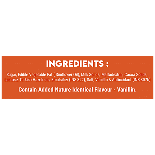 Buy Happilo Hazelnut Chocolate Spread ProteinRich, 50 Less Sugar